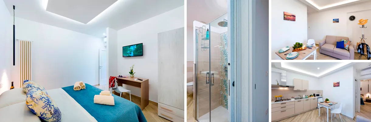 Appartamento Vesuvio con balcone e vista sulle montagne